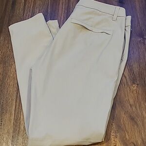 Lululemon Commission Pants 32x30  Khaki Slim Stretch Smart Casual.